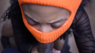 Sucking a Dick in Friends Kitchen While House Sitting Pt2 - 8 image