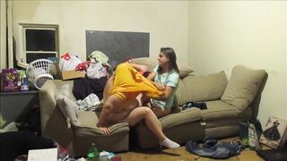 Wife Caught On Hidden Cam Fucking Pussy To Mouth With Sissy - 12 image