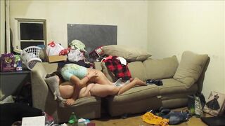 Wife Caught On Hidden Cam Fucking Pussy To Mouth With Sissy - 14 image