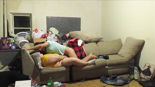 Wife Caught On Hidden Cam Fucking Pussy To Mouth With Sissy - 5 image