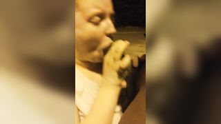 Cumshot on tongue - 2 image