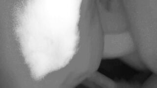 Night vision late night romp, bbw/white guy - 3 image