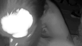 Night vision late night romp, bbw/white guy - 6 image