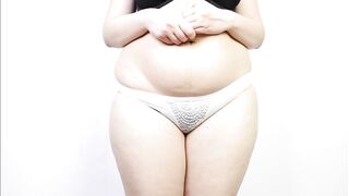 Try on all white panty - 2 image