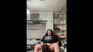 Getting fucked and ate in the kitchen - 1 image