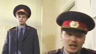 Brunette Shorthair BBW Russian Police Officer Fucks - 3 image