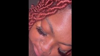 Sloppy Bbw Deepthroat - 1 image