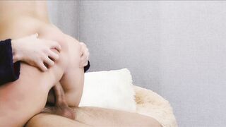 Fucking a girl in a tight cunt and cum in her pussy - 9 image