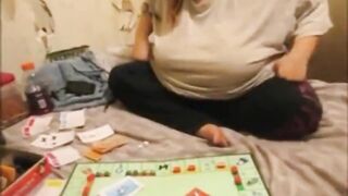 Wife Lose Monopoly Sell Her Pussy For Bank Loan To Keep Play - 6 image