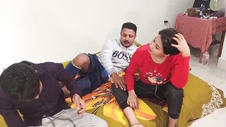 Calling college girlfriend at home me and friend fucking her hard again threesome sex girlfriend boye xxx porn videos - 2 image