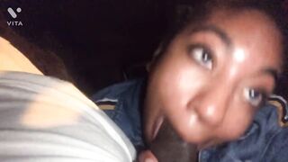 Baby girl compilation of 2021 to 2022 I use her throat like her good pussy outdoors sex public car