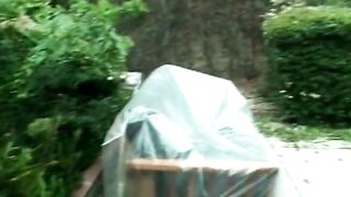 Horny babe loves when she sits on a pole and takes control - 2 image