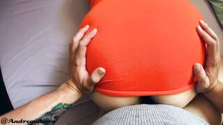 (4k) anal creampie BIG ASS doggystyle POV with bbw white girl @Andregotbars - 13 image