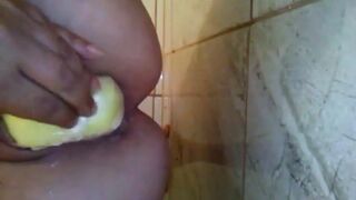 Mirelladelicia and the fake dildo