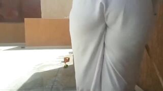Bbw mature hijab beautiful etible ass - 15 image