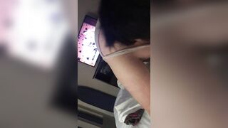 Inexperienced bbw brunette gives blowjob to tiny cock - 9 image