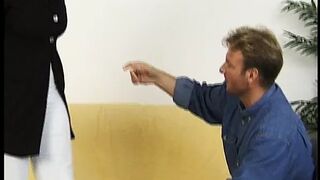 Deutsch Amateutr sex, geile schoko fotze von dildo gefickt! - 1 image