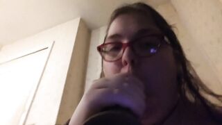 Bbw fucking and sucking bbc dildo - 12 image
