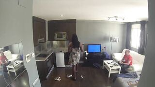 Inexperienced Jordi Pounding Big Black Chick - 2 image