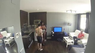 Inexperienced Jordi Pounding Big Black Chick - 6 image