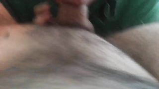 Mature BBW Devours Son's Ass Cumshot - 1 image