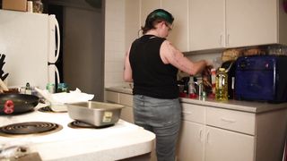 Non Binary Brownie Time for Ultra and Ira, getting Distracted and Fucked in the Kitchen by my Love - 1 image