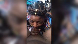 Sucking Good Dick. Mighty Fine Head. Chocolate Ebony MILF and Inexperienced King always on his Inexperienced Dick - 2 image