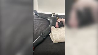 Catheter and Facesitting my Latex sub - 8 image