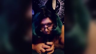 NerdyGothCurves Sucks your Cock while you Play Dauntless