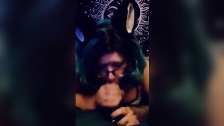 NerdyGothCurves Sucks your Cock while you Play Dauntless