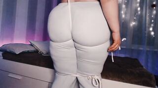 Fat student pulling her fat ass on the ropes - 14 image