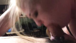 Sucking dick on a pool table - 10 image