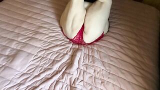 BBW Big Belly Blonde Plays for You - 3 image