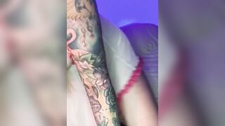 Horny housewife films her clothespin playtime for your viewing pleasure