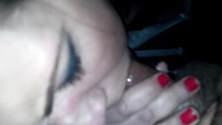 Step mom swallowing cum - 12 image