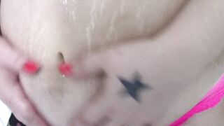 Want To Rub My Belly? - BBW Fat Oil Smoking - Tina Snua - 13 image