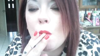 Are You Going To Cum For Me, You Dirty Boy? BBW Smoking JOI - 5 image