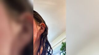 big boobed bath time beautiful  BBW dildoing in the shower - 11 image