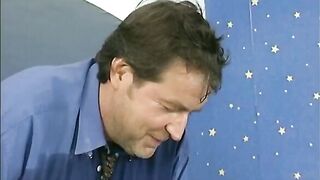 German Anastasia Fucked In Stockings guzzles Piss - 6 image