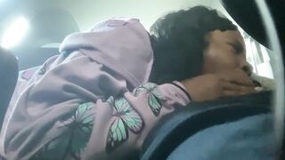 PULLS OVER AND GIVES HIM CAR HEAD - 10 image