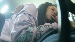 PULLS OVER AND GIVES HIM CAR HEAD - 12 image