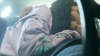 PULLS OVER AND GIVES HIM CAR HEAD - 13 image