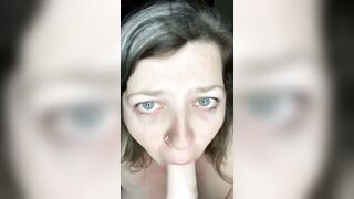 Mommy dildo gagging scene - 5 image