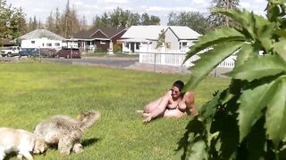 Baby girl outside - 12 image