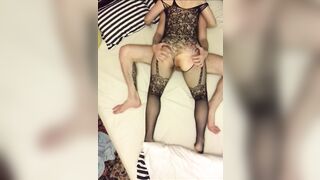 Fucked a guy from a dating site he didn't even suspect and finished in him - 10 image