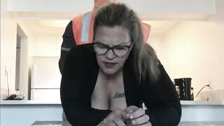 Horny Housewife Cheats With Black Construction Worker - 10 image