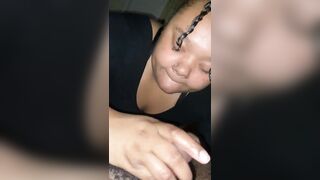 Ex Girlfriend giving the sloppy toppy before she go home