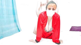 pakistani milf doggystyles fast fucking with hot boyfriend - 4 image