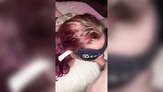 Bubble butt slut gets tied up and ass toyed with - 5 image