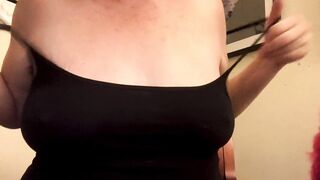 ASMR lubed up tits and hairy armpits of Littlekiwi - 3 image